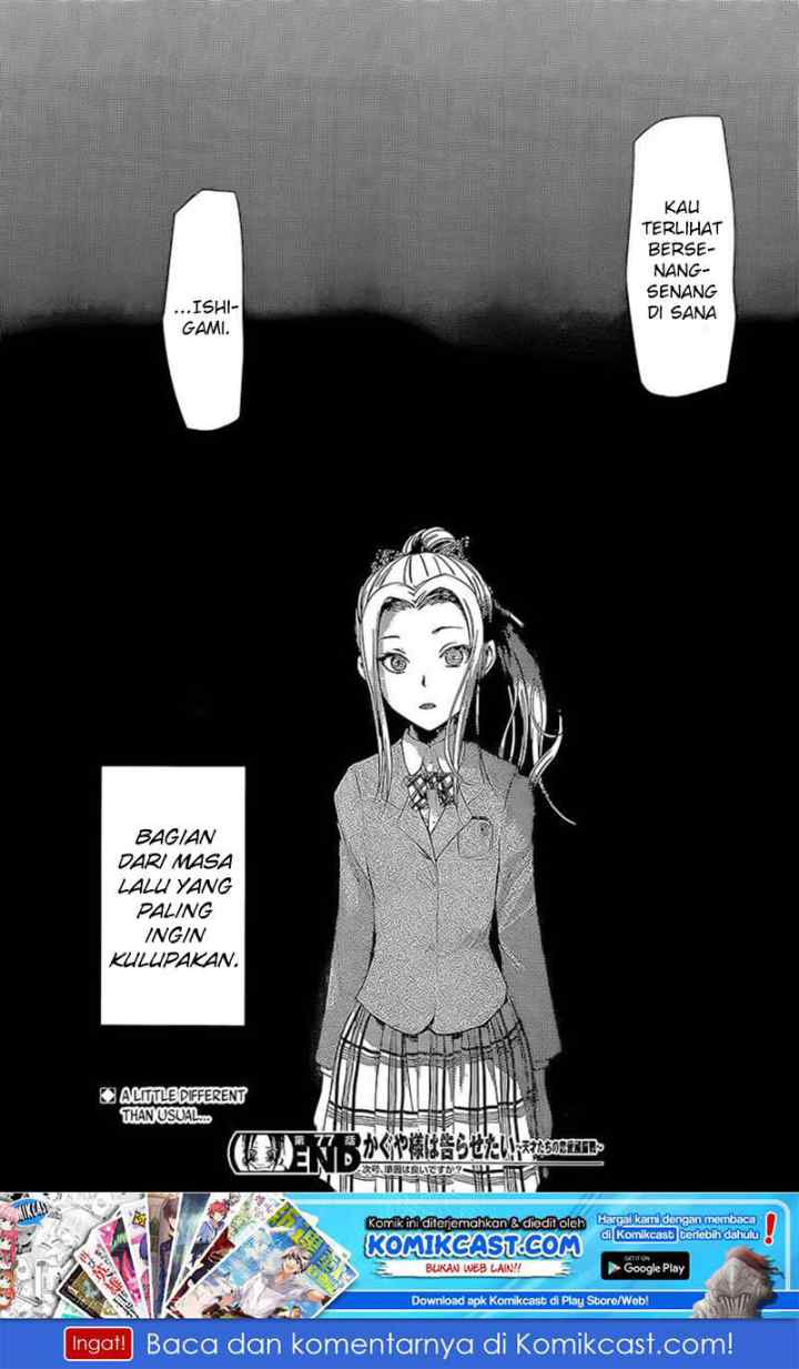 Kaguya-sama wa Kokurasetai: Tensai-tachi no Renai Zunousen chapter 87 halaman 18