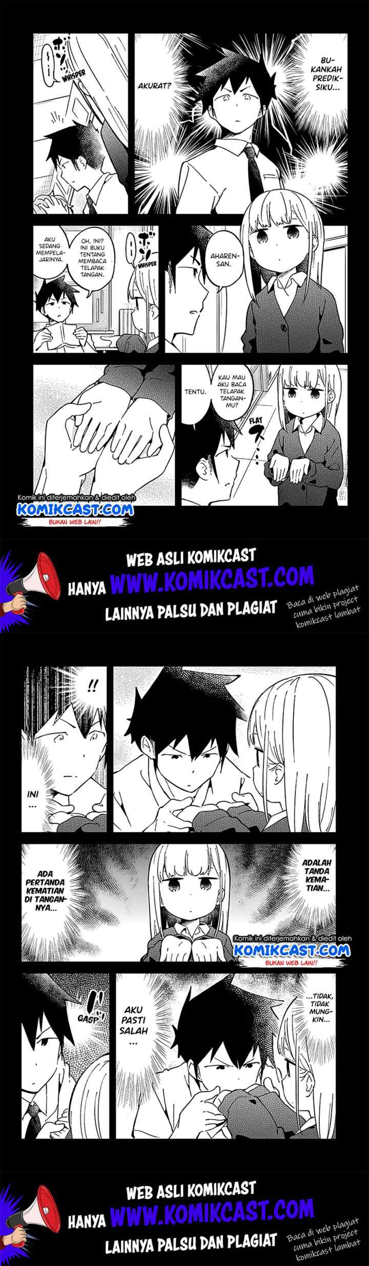 Aharen-san wa Hakarenai chapter 33 halaman 4