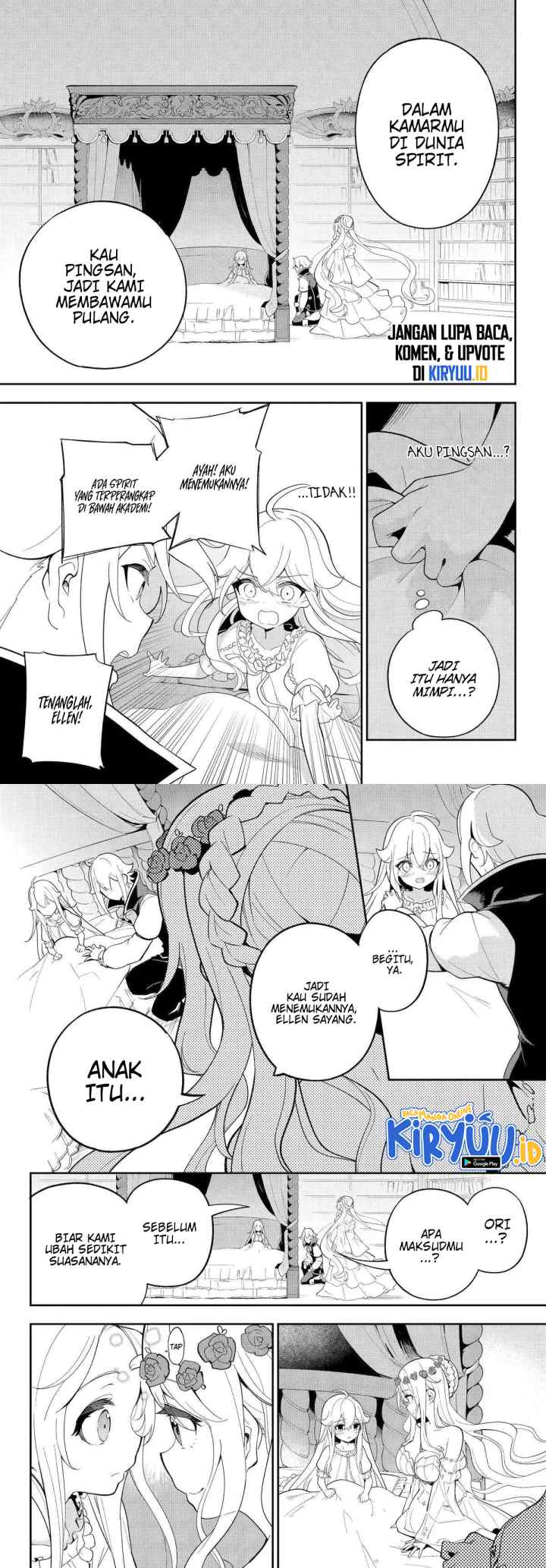 Chichi wa Eiyuu Haha wa Seirei Musume no Watashi wa Tenseisha chapter 53 halaman 7