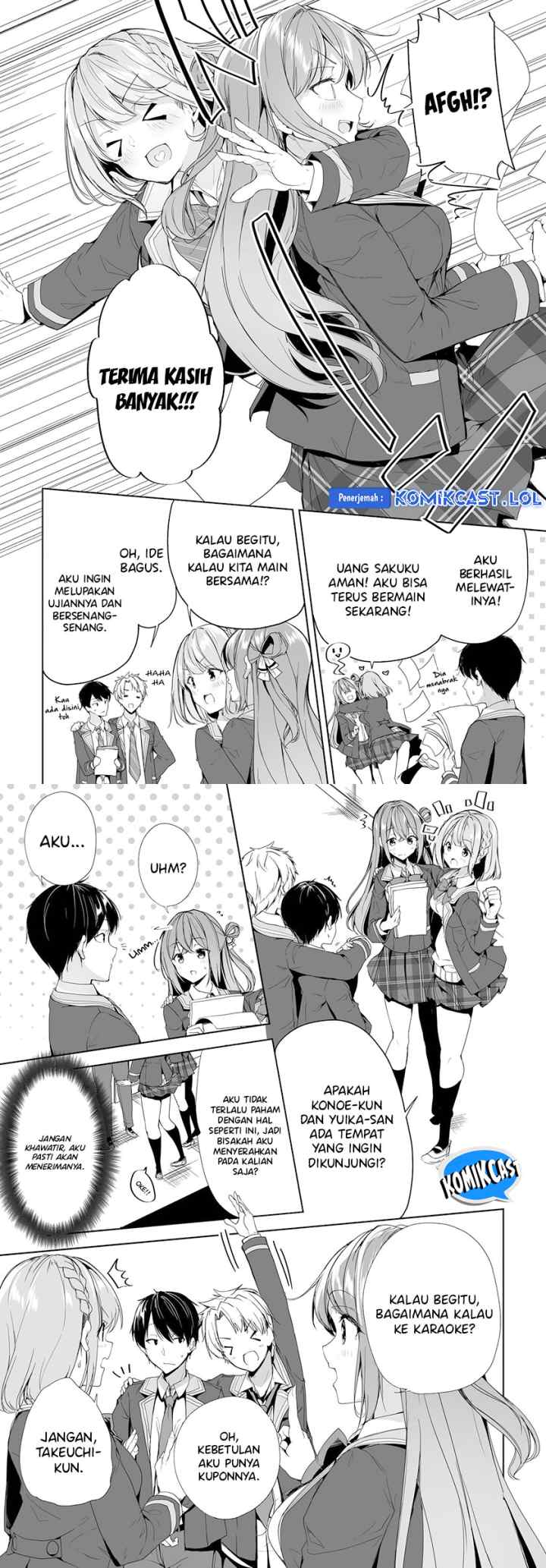 Danshi dato Omotteita Osananajimi to no Shinkon Seikatsu ga Umakuiki sugiru Kudan ni Tsuite chapter 5 halaman 4