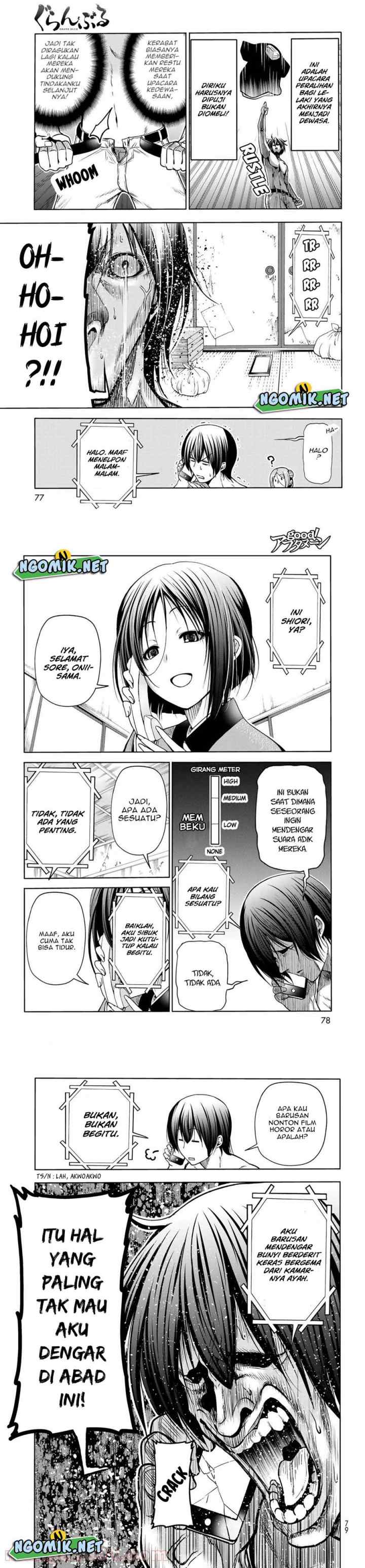 Grand Blue chapter 71 halaman 8