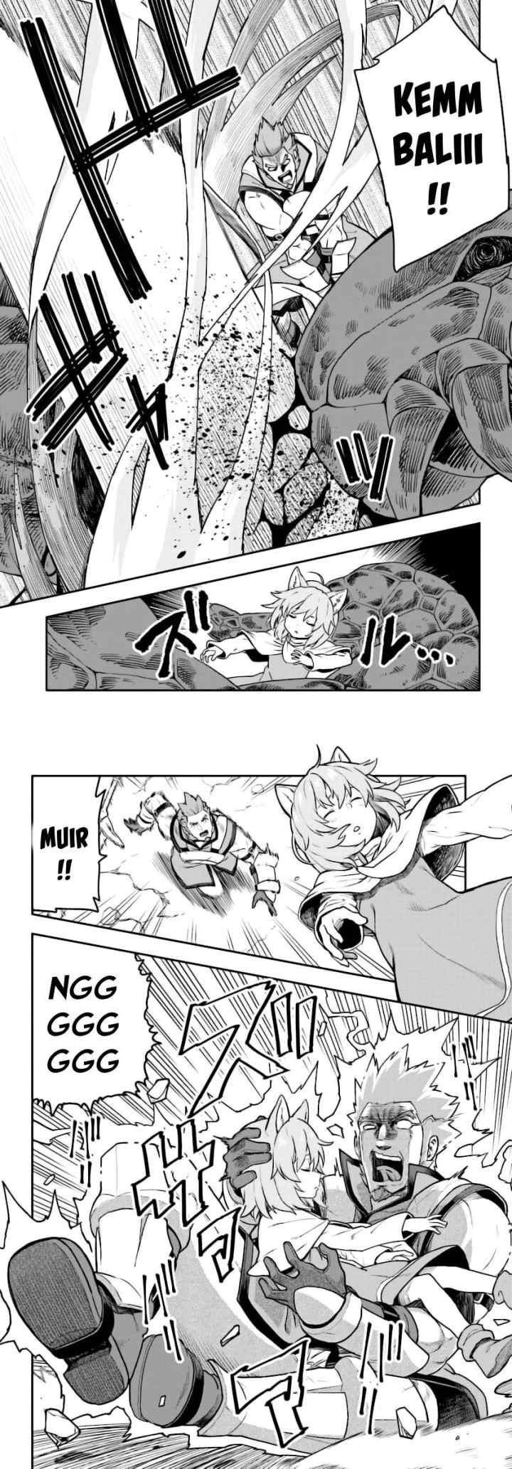 Konjiki no Moji Tsukai: Yuusha Yonin ni Makikomareta Unique Cheat chapter 28 halaman 7