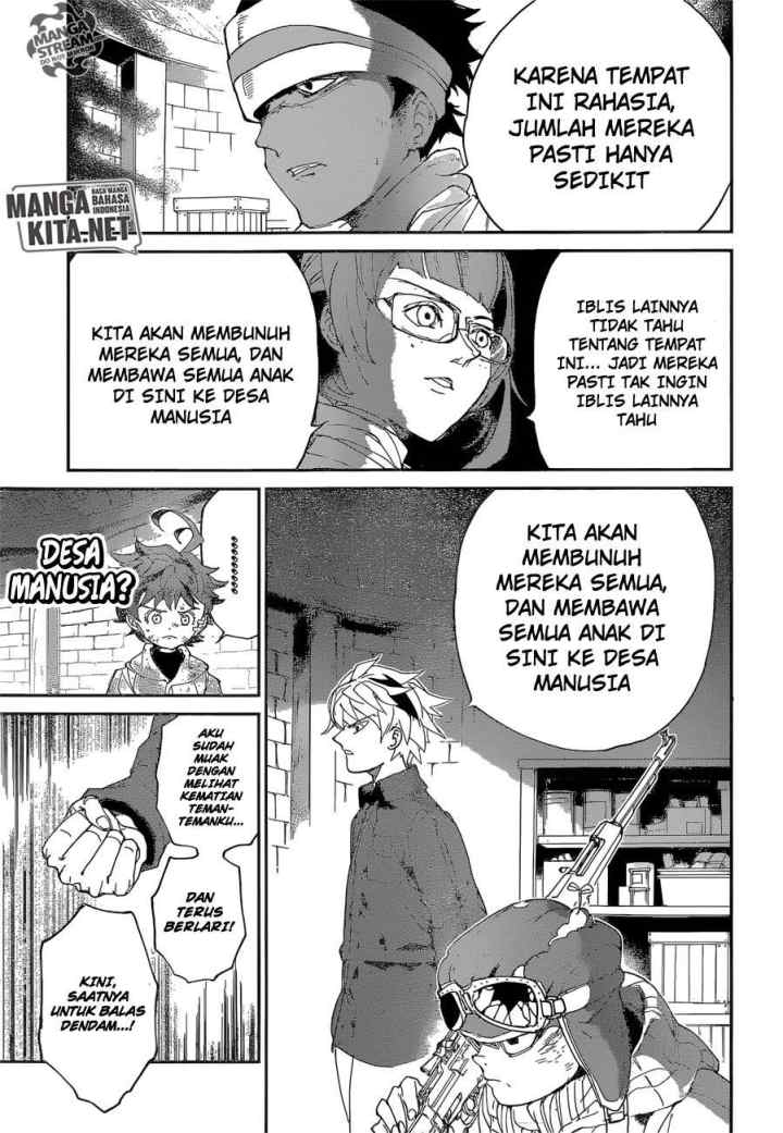 Yakusoku no Neverland chapter 69 halaman 14