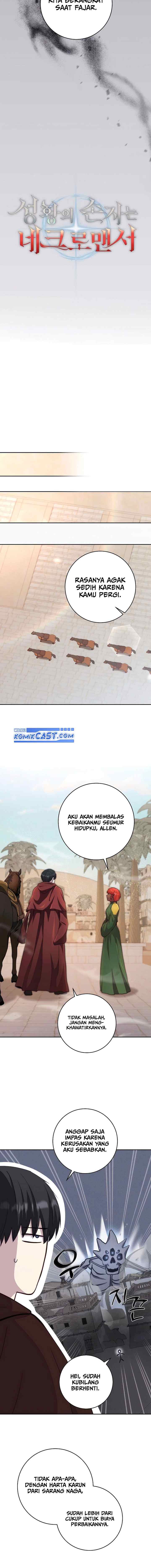 Holy Emperor's Grandson is a Necromancer chapter 73 halaman 9