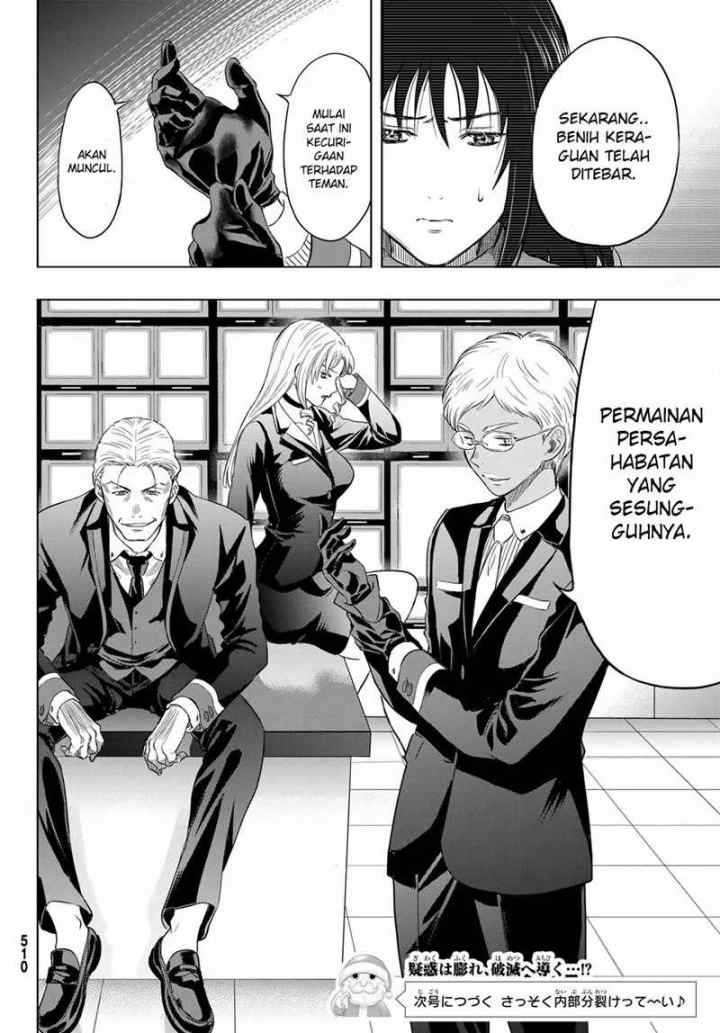 Tomodachi Game chapter 90 halaman 19