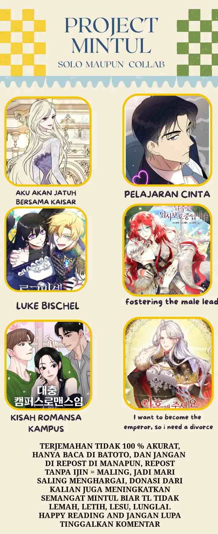 I Want to Become the Emperor, So I Need a Divorce chapter 13 halaman 16