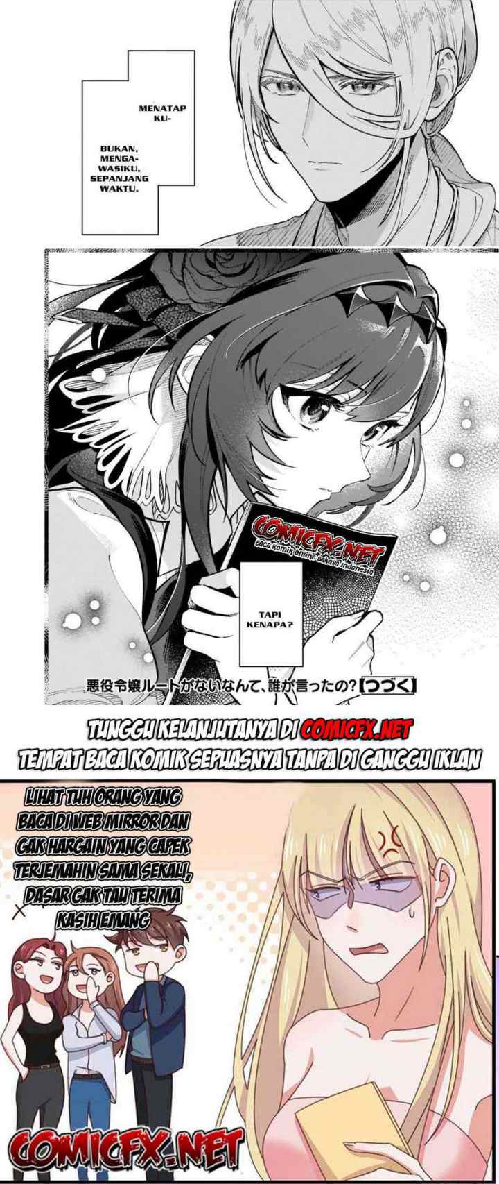 Akuyaku Reijou Route ga Nai Nante, Dare ga Itta no? chapter 7.2 halaman 15