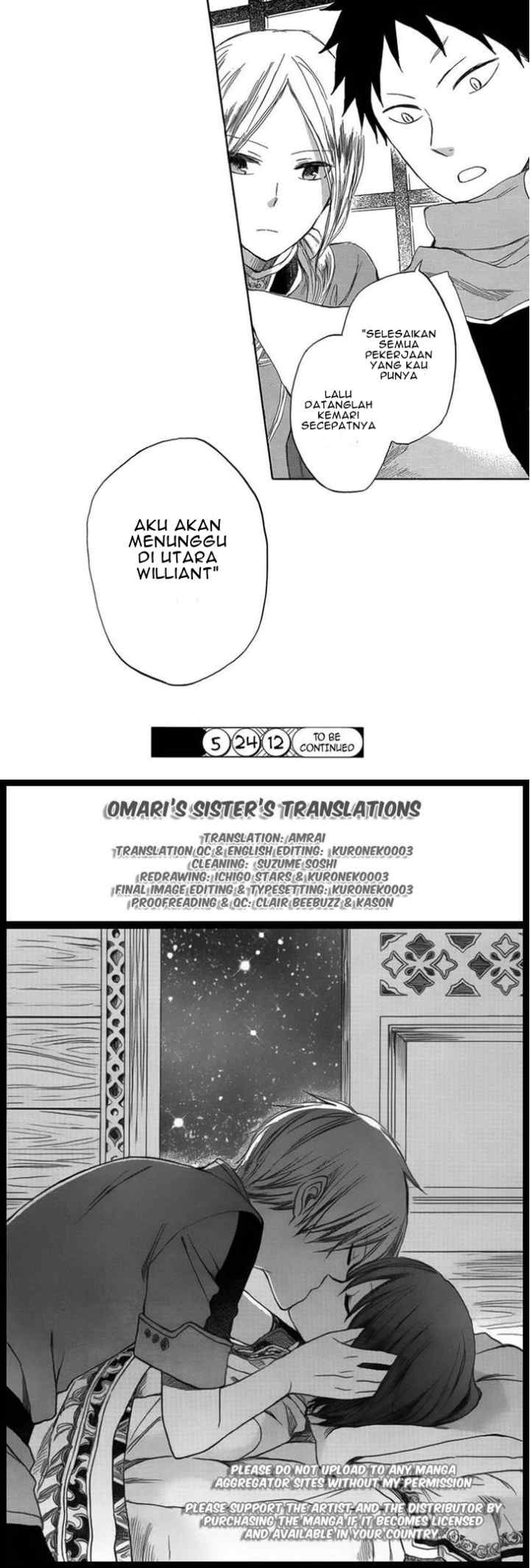 Akagami no Shirayukihime chapter 34 halaman 14