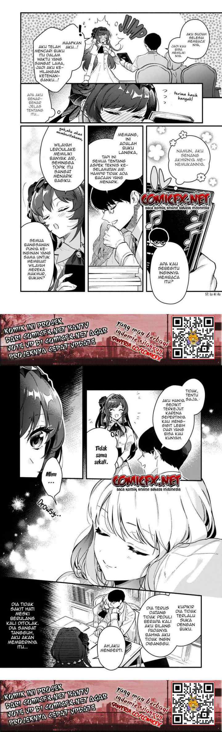 Akuyaku Reijou Route ga Nai Nante, Dare ga Itta no? chapter 8.1 halaman 14