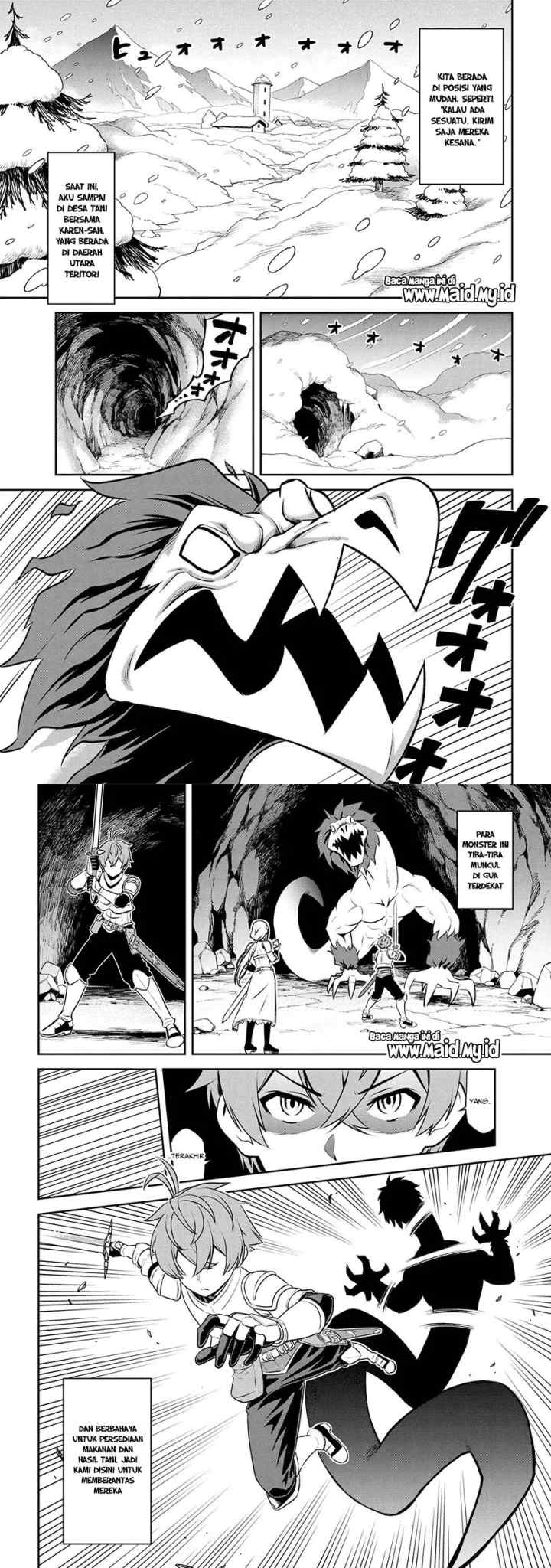 Toshiue Elite Onna Kishi Ga Boku No Mae De Dake Kawaii chapter 2.1 halaman 4