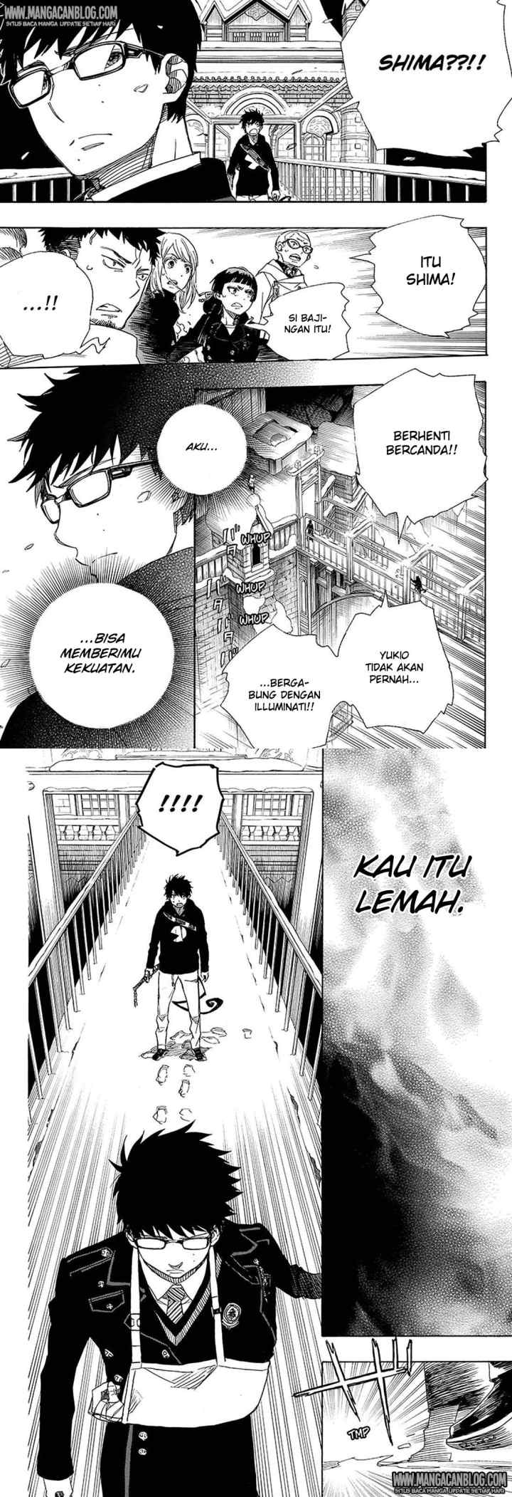 Ao No Exorcist chapter 96 halaman 8