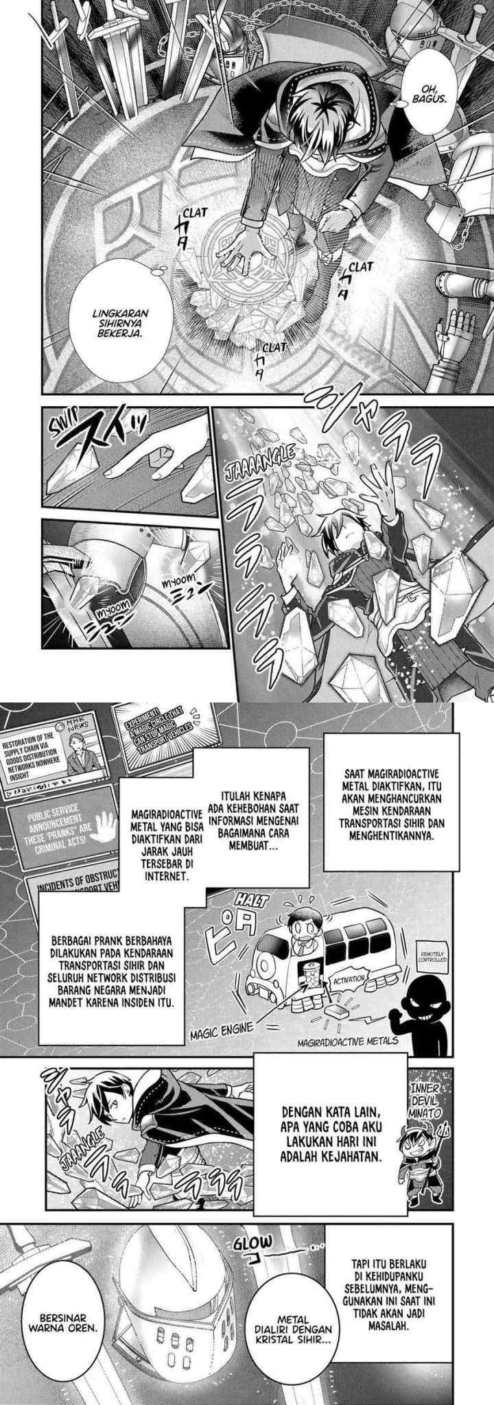 Isekai Tensei de Kenja ni Natte Boukensha Seikatsu chapter 24 halaman 11