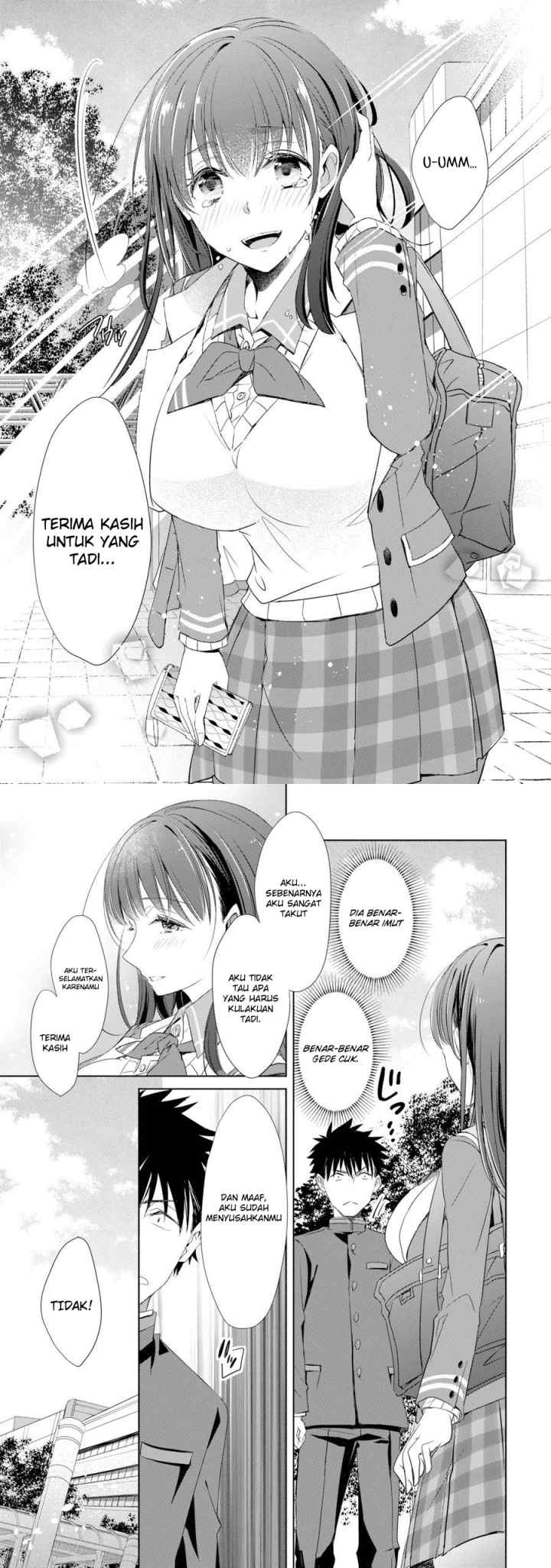 Choppiri Toshiue Demo Kanojo Ni Shite Kuremasu Ka? chapter 1 halaman 9