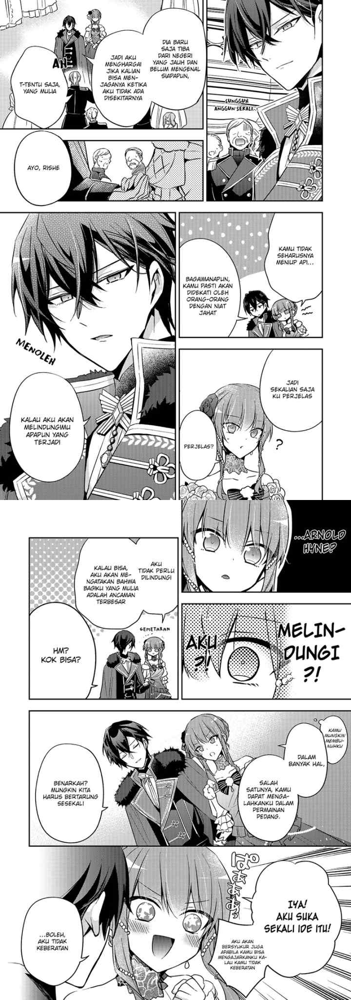 The Villainess Wants to Enjoy a Carefree Married Life in a Former Enemy Country in Her Seventh Loop! chapter 5 halaman 10