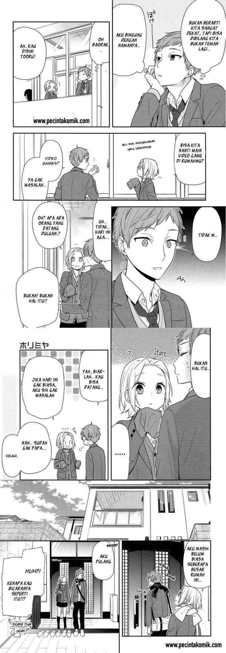 Horimiya chapter 73 halaman 4