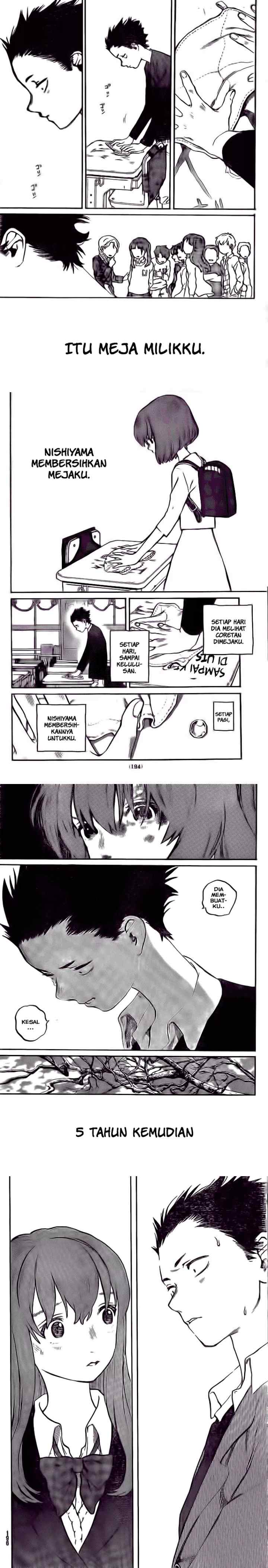 Koe no Katachi chapter 0 halaman 14