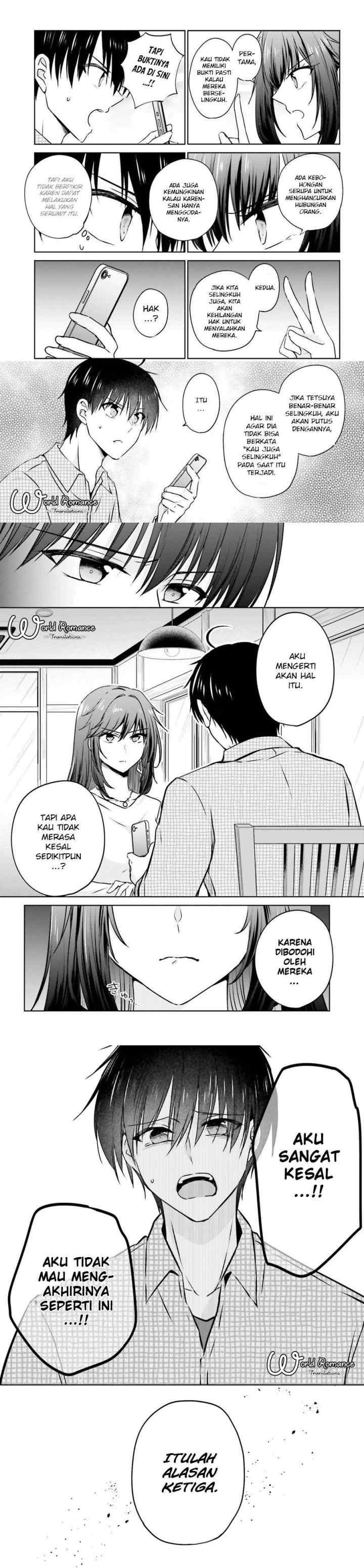 Kanojo ga Senpai ni NTR-reta node, Senpai no Kanojo wo NTR-masu chapter 1 halaman 11