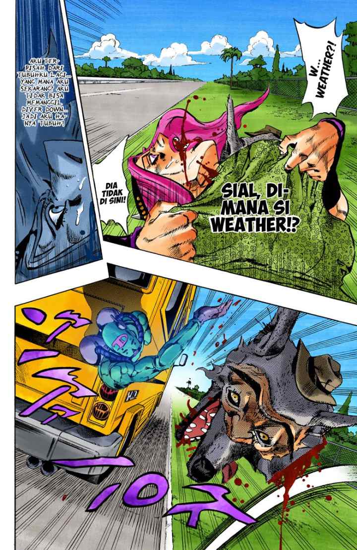 JoJo no Kimyou na Bouken - Stone Ocean chapter 106 halaman 17