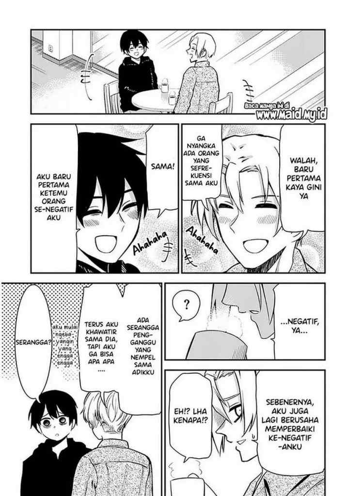 Nega-kun and Posi-chan chapter 28 halaman 9