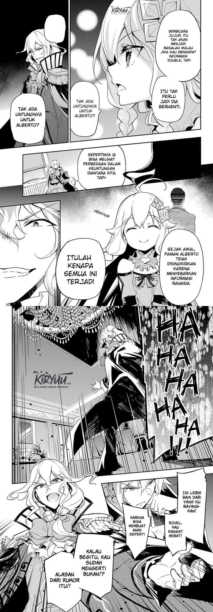 Chichi wa Eiyuu Haha wa Seirei Musume no Watashi wa Tenseisha chapter 16 halaman 8