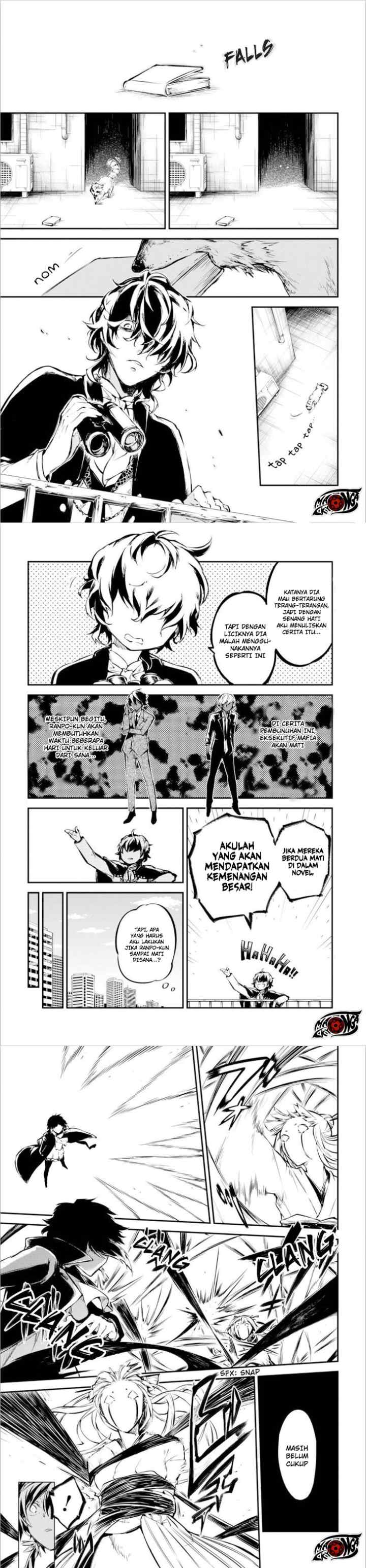 Bungou Stray Dogs chapter 49 halaman 9