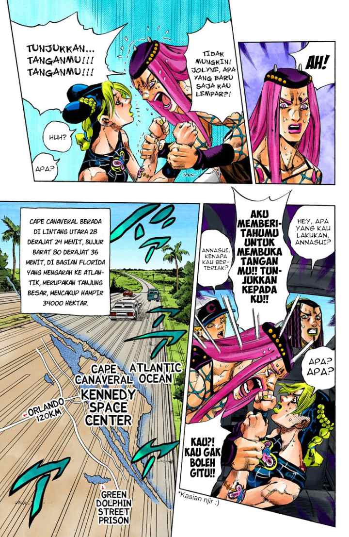 JoJo no Kimyou na Bouken - Stone Ocean chapter 138 halaman 7