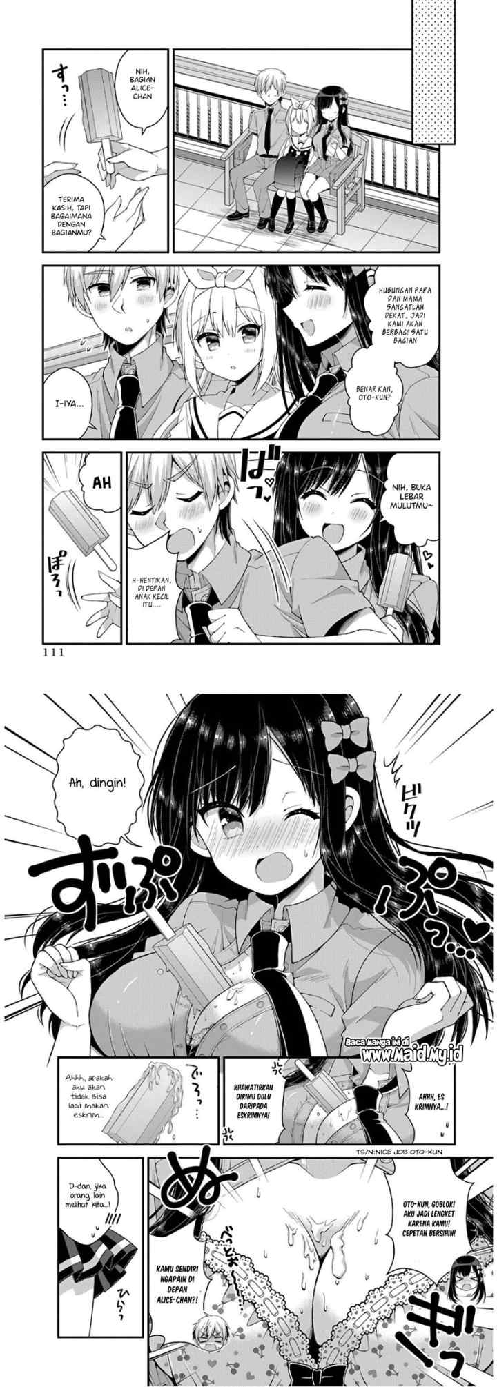 Futaba-san Chi no Kyoudai chapter 35 halaman 7