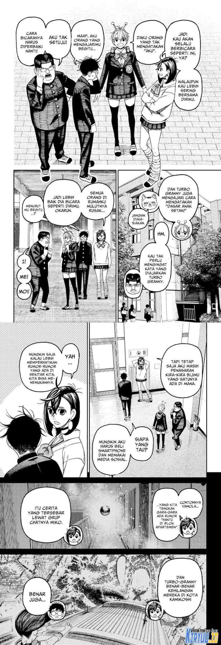 DANDADAN chapter 121 halaman 8