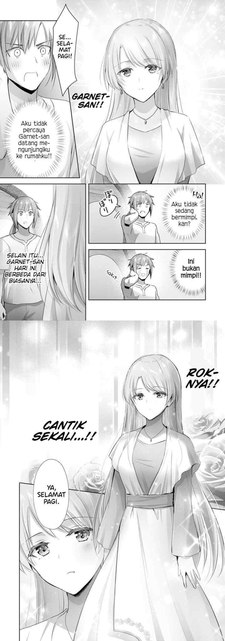 Uketsukejo ni Kokuhaku Shitakute Girudo ni Kayoitsumetara Eiyu ni Natteta chapter 9 halaman 10