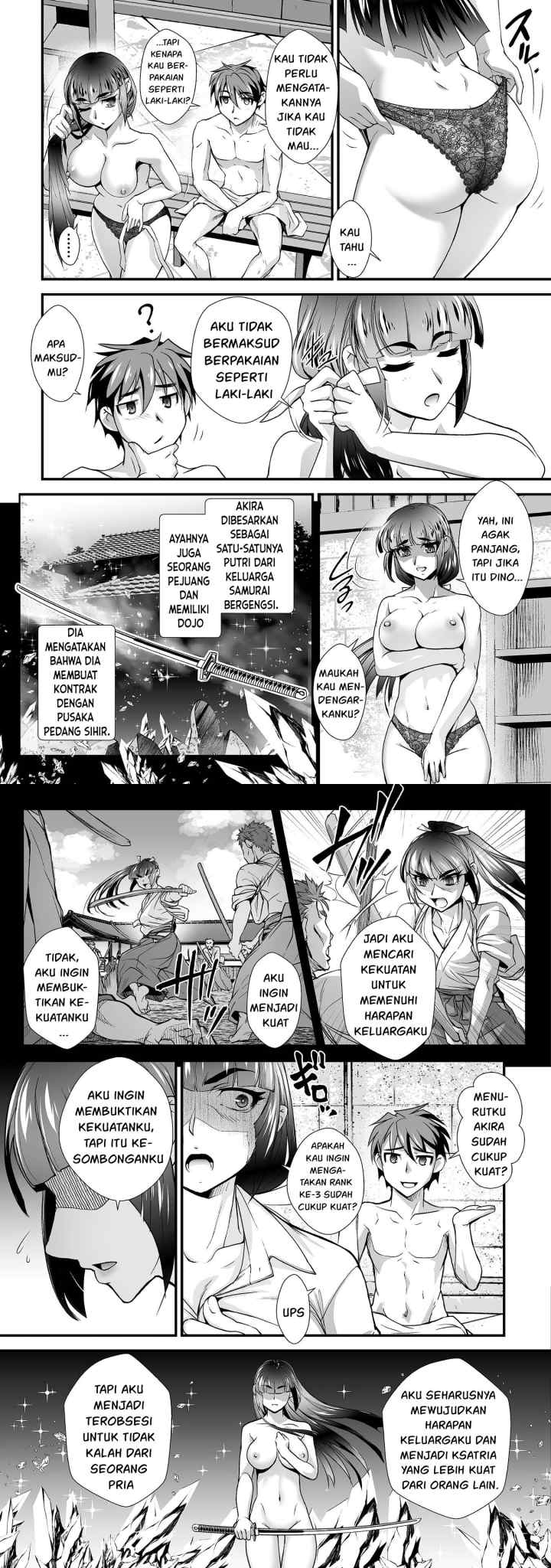 Kuchidome no Gohoubi wa Dansou Otome To Ichaero Desu! chapter 11 halaman 6
