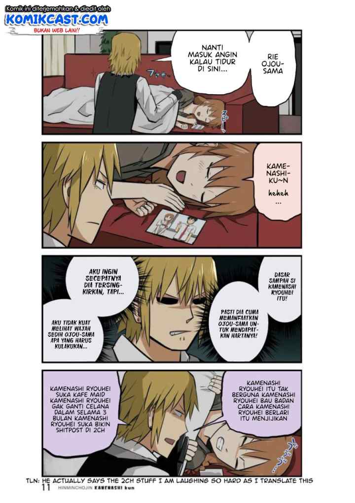 Hinmin Choujin Kanenashi-kun chapter 14 halaman 13
