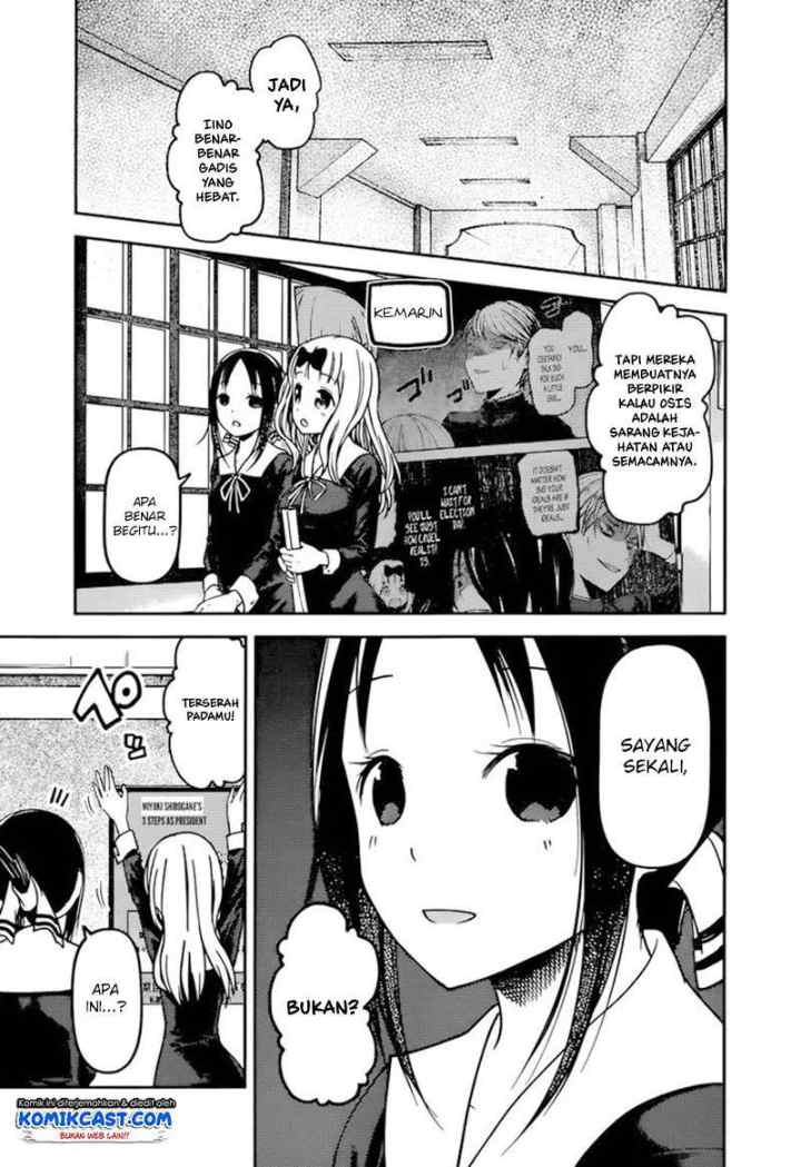 Kaguya-sama wa Kokurasetai: Tensai-tachi no Renai Zunousen chapter 66 halaman 4