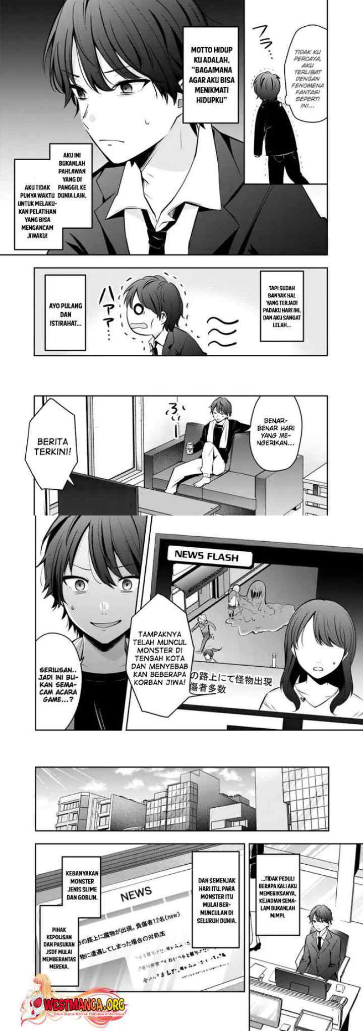 Shachiku Desu Ga Shuzoku Shinka Shite Saikyou E To Itarimasu chapter 1 halaman 10
