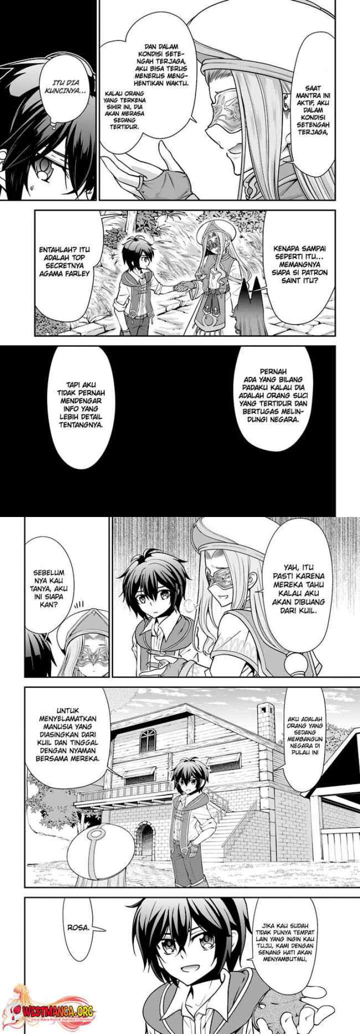 Tenohira Kaitaku Mura de Isekai Kenkokuki: Fueteku Yome-tachi to Nonbiri Mujintou Life chapter 48 halaman 5