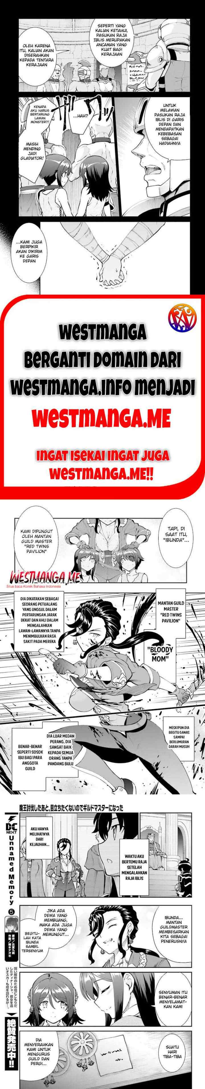 Maou Toubatsu Shita Ato, Medachitakunai node Guild Master ni Natta chapter 46 halaman 5