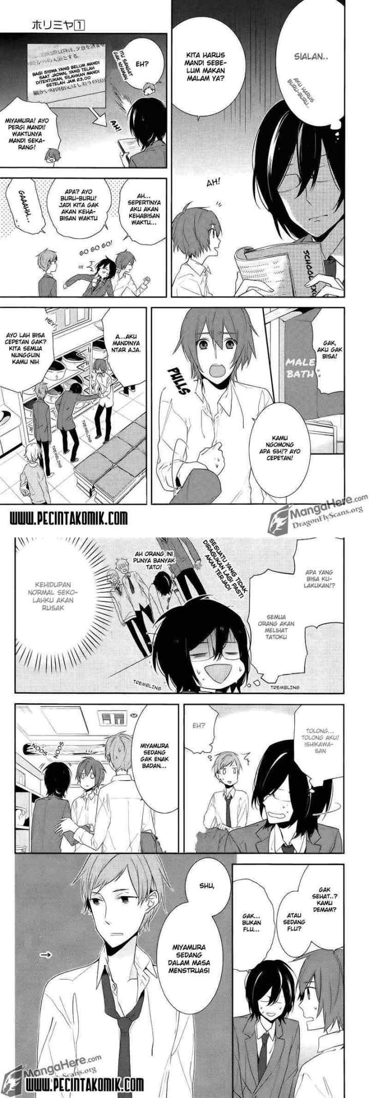 Horimiya chapter 6 halaman 5