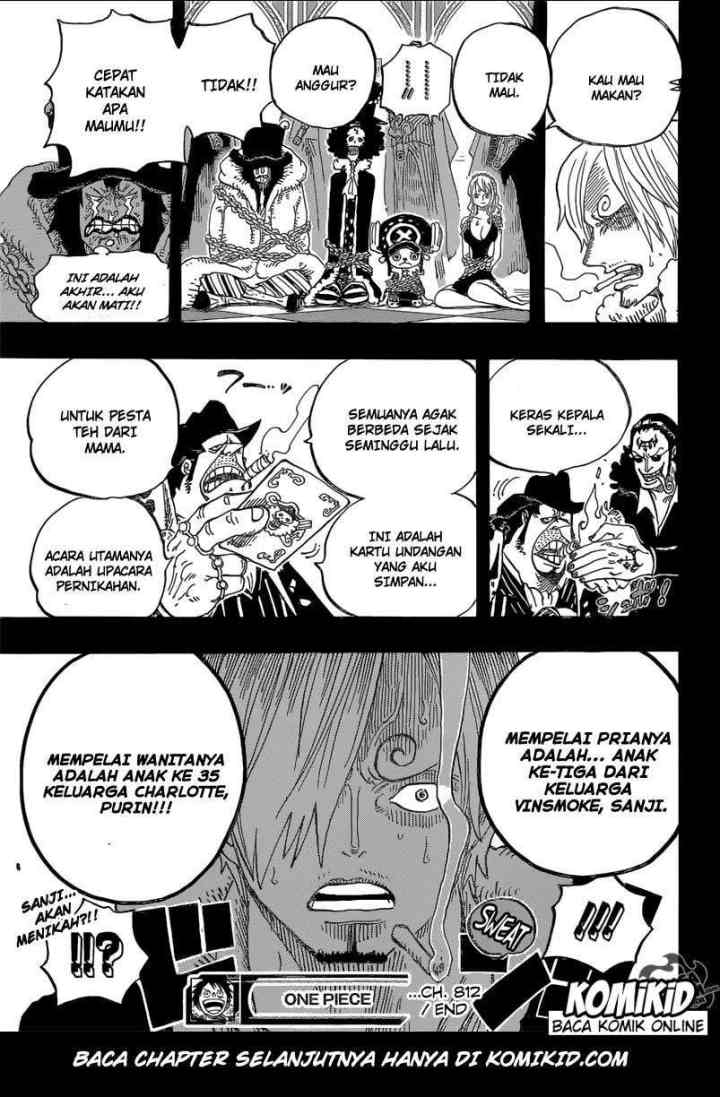 One Piece chapter 812 halaman 18