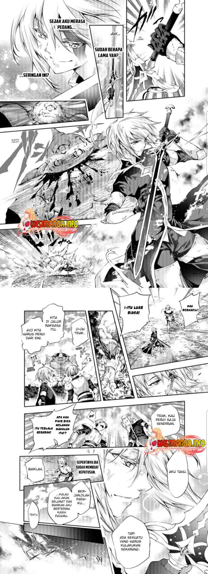Kamigami ni Sodaterare Shimo no, Saikyou to Naru chapter 25.2 halaman 8