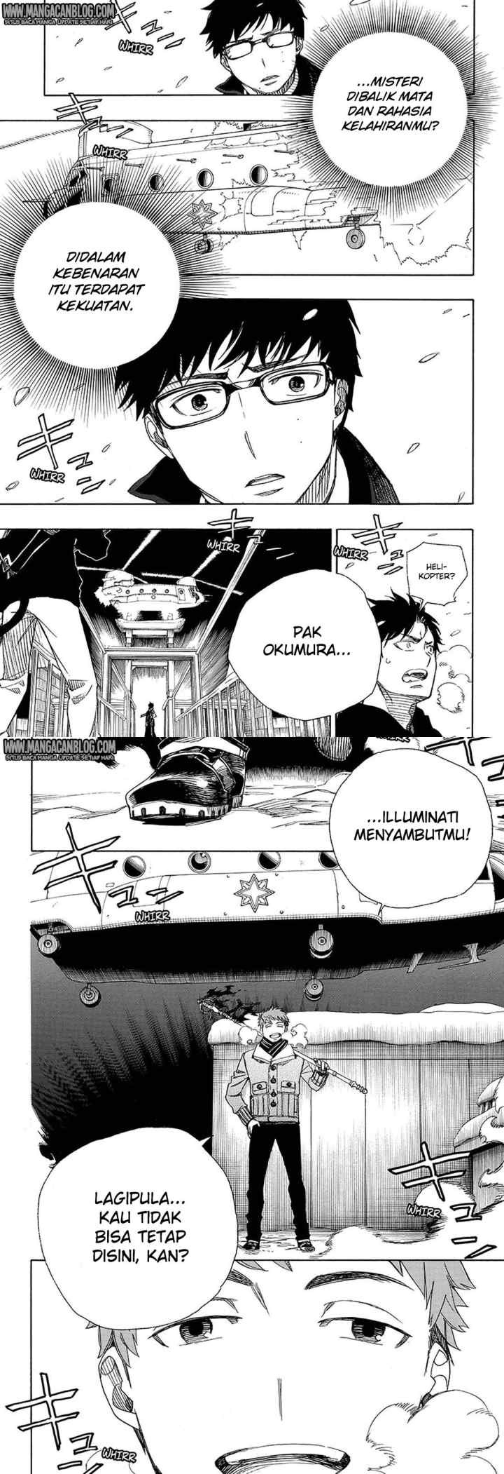 Ao No Exorcist chapter 96 halaman 7