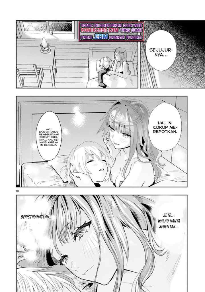 Maken Tsukai no Moto Shounen Hei wa, Moto Teki Kanbu no Onee-san to Issho ni Ikitai chapter 4.1 halaman 10