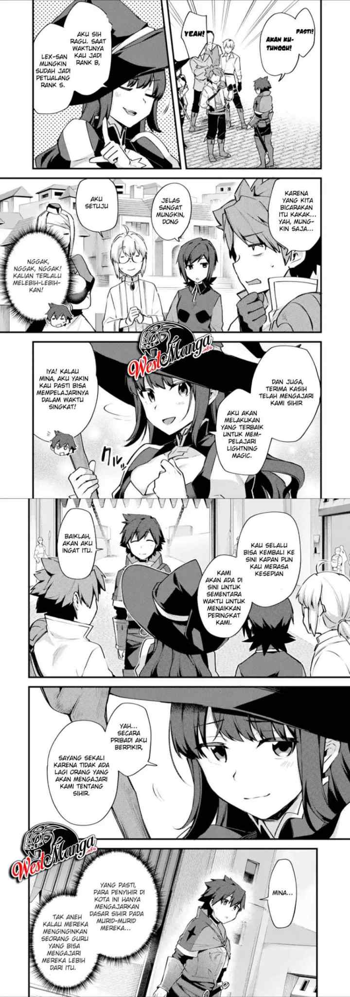 Nido Tensei Shita Shounen wa S Rank Boukensha Toshite Heion ni Sugosu-zense ga kenja de eiyuu datta boku wa raisede wa jimini ikiru chapter 14 halaman 4