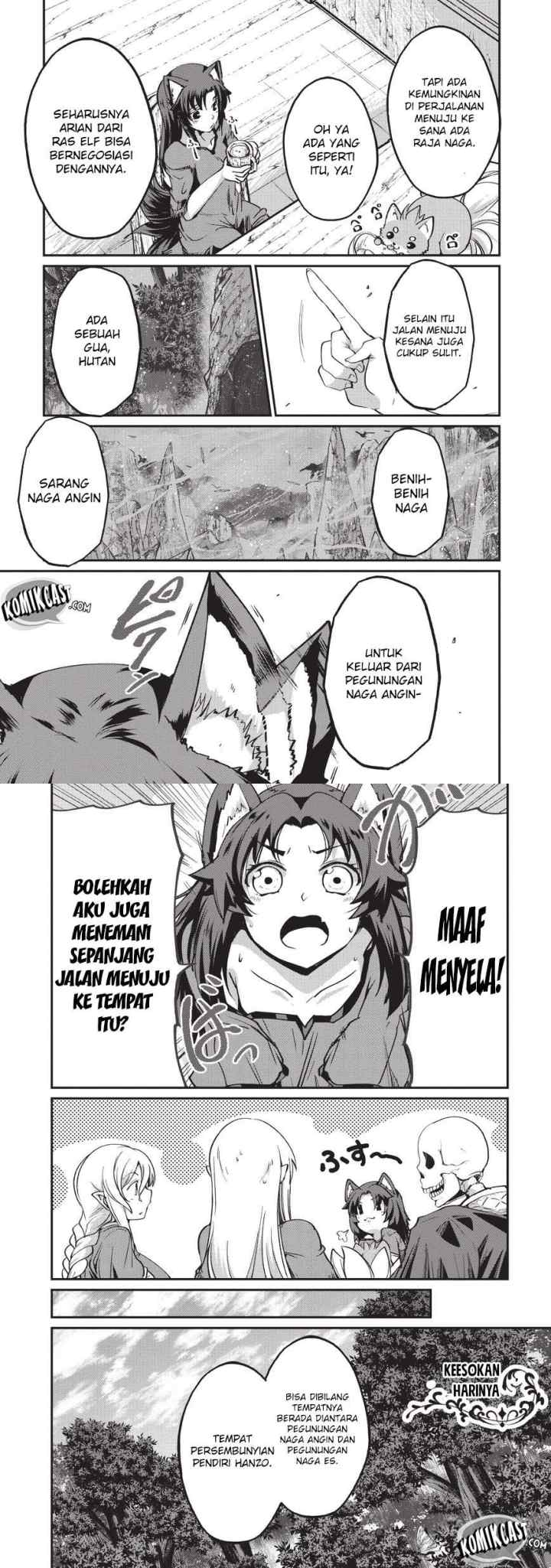 Gaikotsu Kishi-sama, Tadaima Isekai e Odekakechuu chapter 21 halaman 10