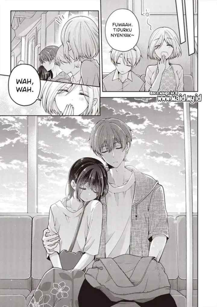 Osananajimi(♂) wo Onnanoko ni Shiteshimatta Hanashi chapter 44 halaman 17