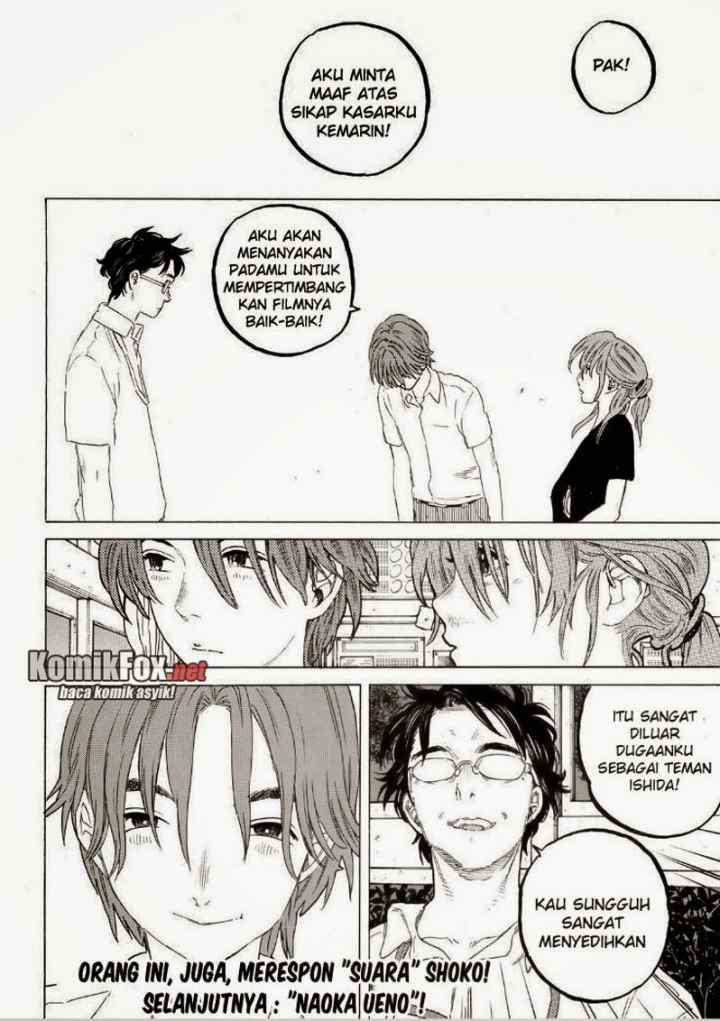 Koe no Katachi chapter 49 halaman 19