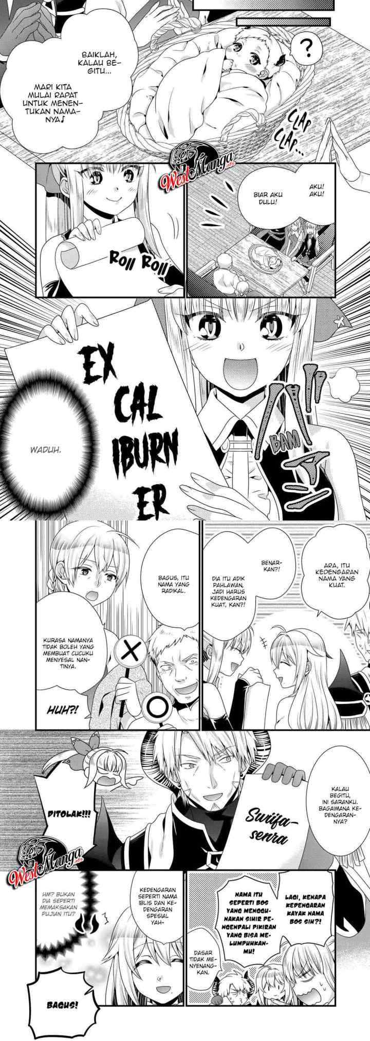 Maou Desu Onna Yuusha no Hahaoya to Saikon Shita no de, Onna Yuusha ga Giri no Musume ni Narimashita chapter 49 halaman 7