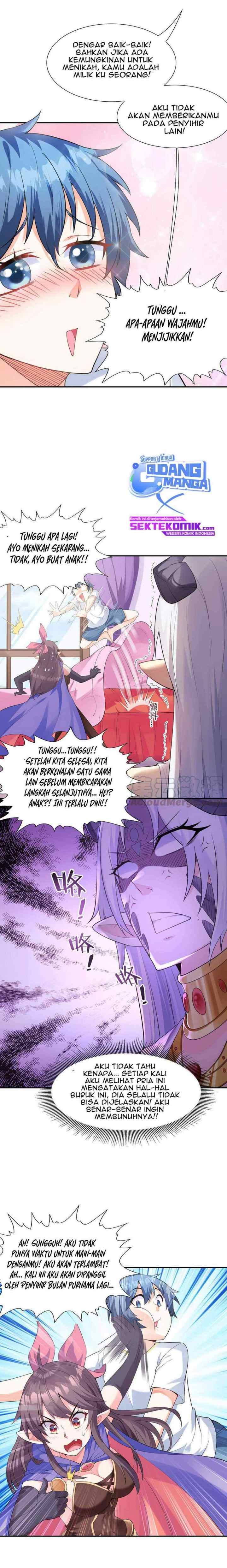 My Harem Is Entirely Female Demon Villains chapter 7 halaman 13