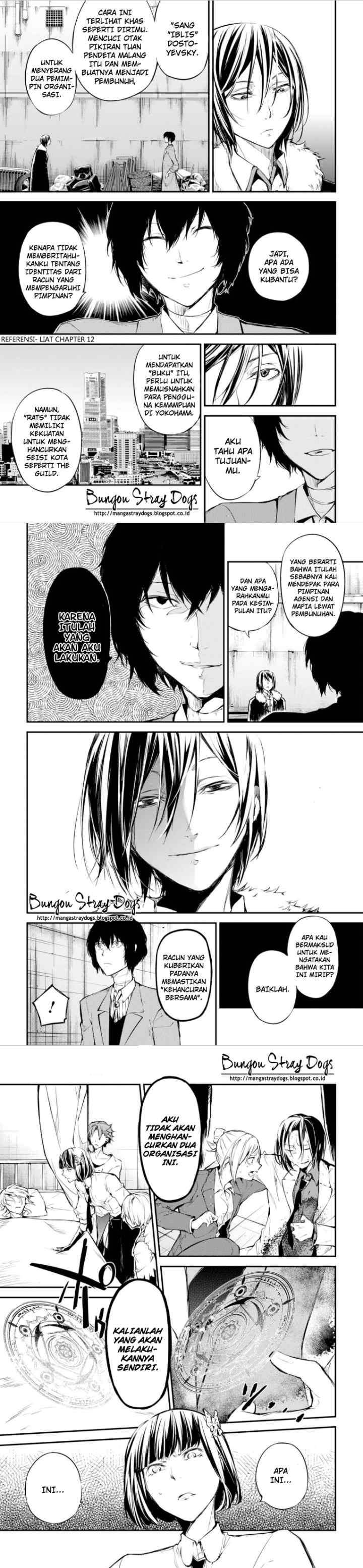 Bungou Stray Dogs chapter 46 halaman 12