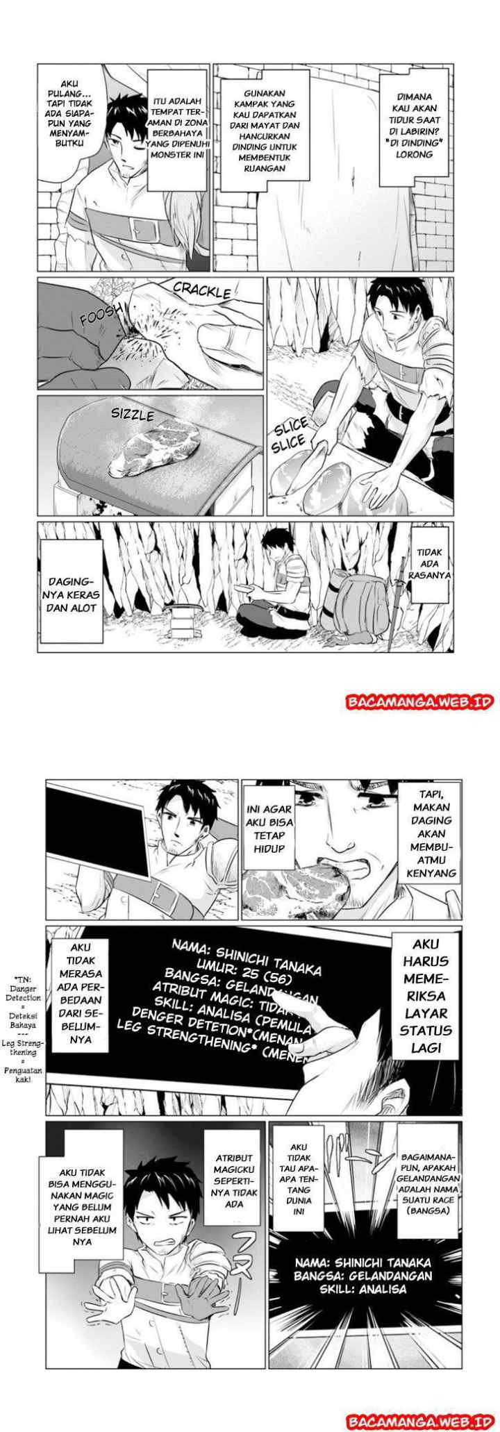 Homeless Tensei: Isekai De Jiyuu Sugiru Majutsu Jisoku Seikatsu chapter 1 halaman 8