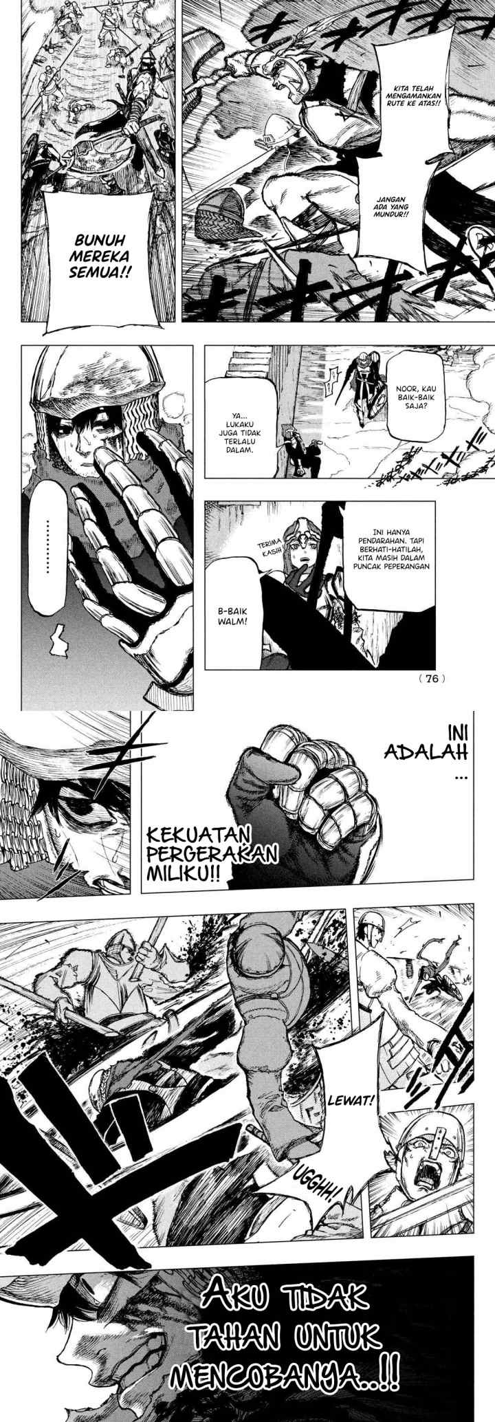 Nigoru Hitomi De Nani Wo Negau – Highserk Senki chapter 1.3 halaman 17