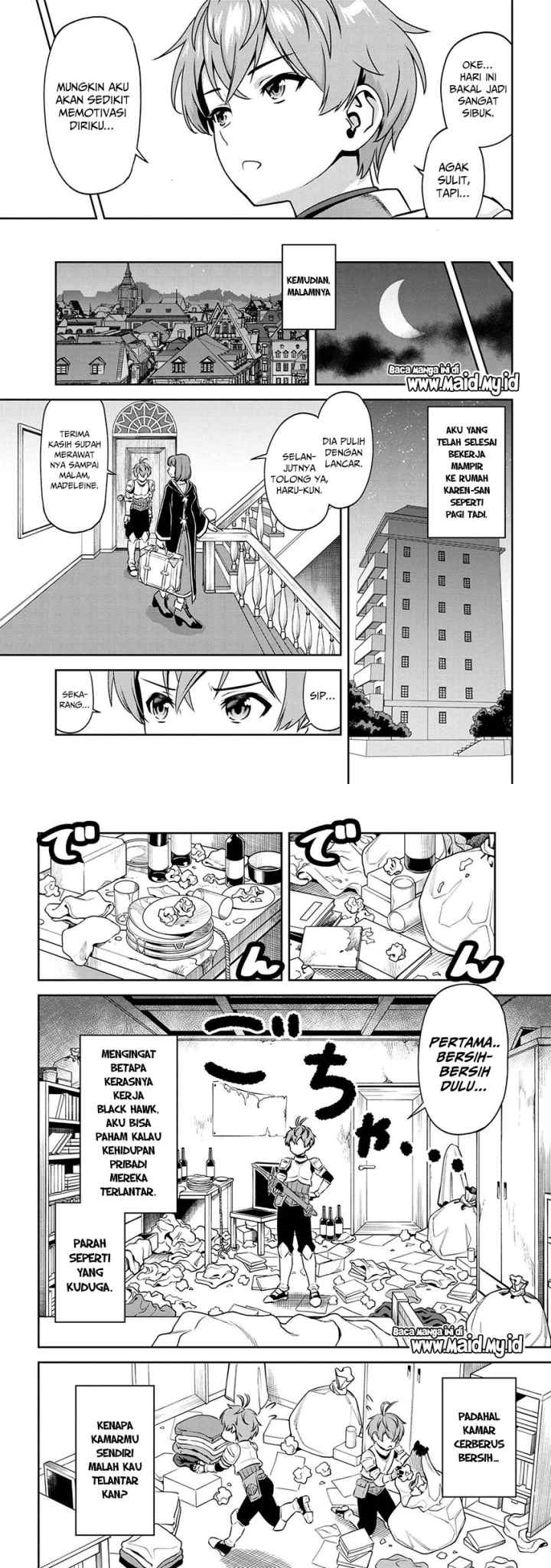 Toshiue Elite Onna Kishi Ga Boku No Mae De Dake Kawaii chapter 5.2 halaman 6